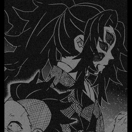art kokushibo, démon de tanjiro, lame de kokushibo, haninozuka est une lame de dissection, lame disséquant les démons du manga de la mort