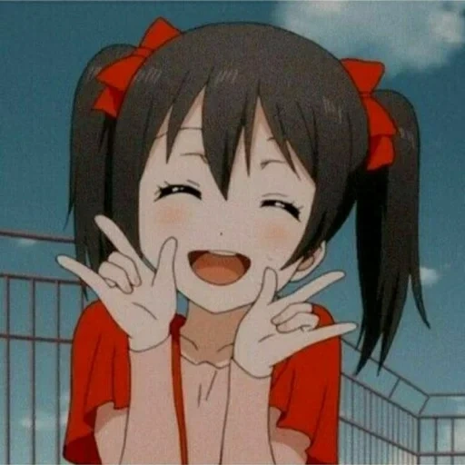 bild, yazava nico, anime mädchen, anime charaktere, nico yazava anime