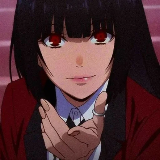 yumeko, kakegurui, jabami yumeko, anime kakegurui, kakeguru yumeko