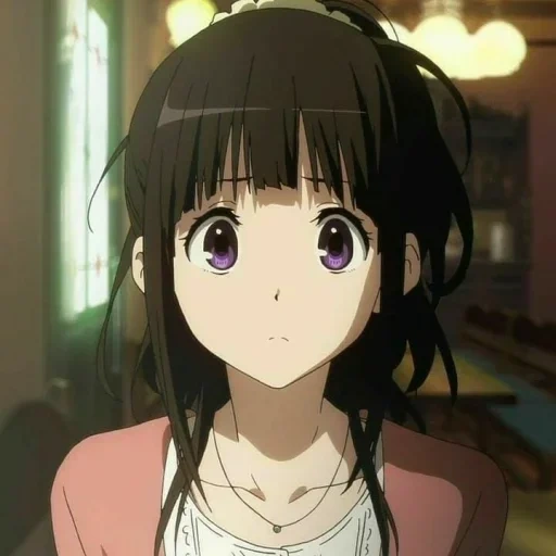 hyouka, immagine, ragazze anime, personaggi anime, i personaggi dell'anime della ragazza