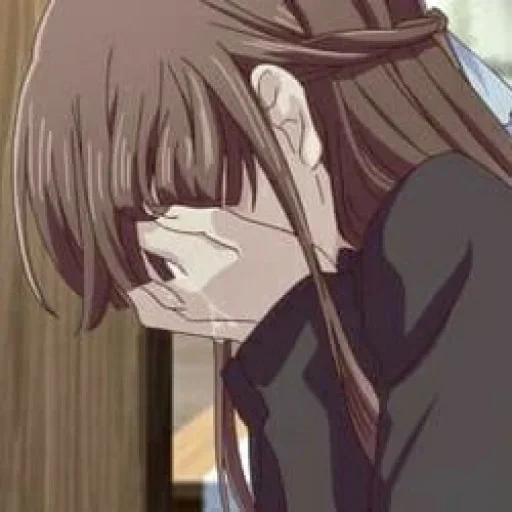 immagine, finale triste, ragazze anime, anime triste, personaggi anime