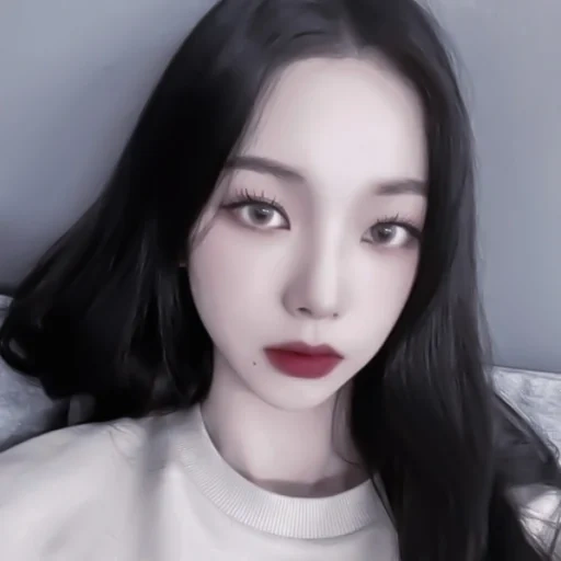 jeune femme, coréens, filles coréennes, filles asiatiques, maquillage coréen ulzzang