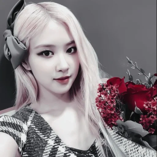 young woman, black pink, rose blackpink, rose blackpink, blackpink rosé