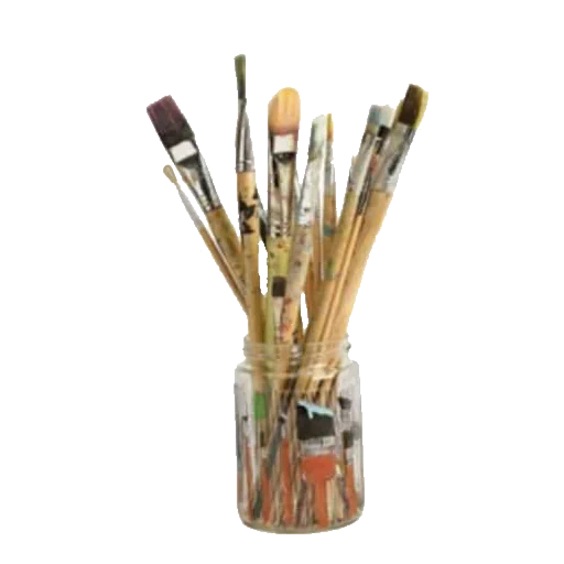 brush, the brush to the flask, brush paints, the artist's brush, artistic brushes