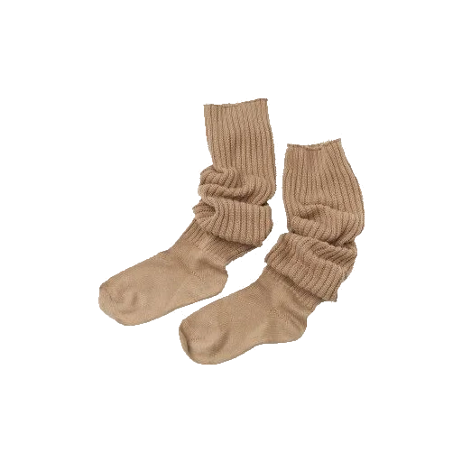 chaussettes, chaussettes d'enfants, chaussettes courtes, chaussettes en coton, chaussettes brunes beige