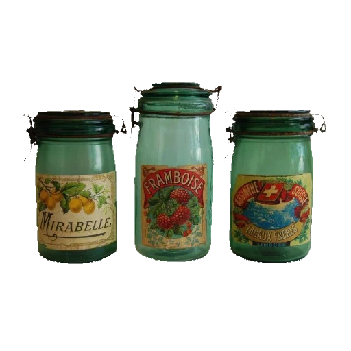 jars, banks of tea, banks of bulk, glass jar, olive bulk cans