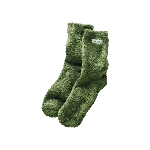 chaussettes, shkarpettka, chaussettes, chaussettes vertes, les chaussettes sont vert foncé