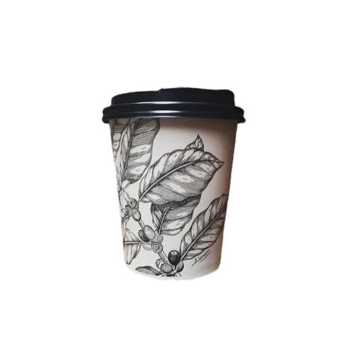кофейная чашка, биг сити лайф кофейня, рисунки стаканчиках кофе, разрисованные стаканчики кофе, фирменный стакан кофе чёрная карта