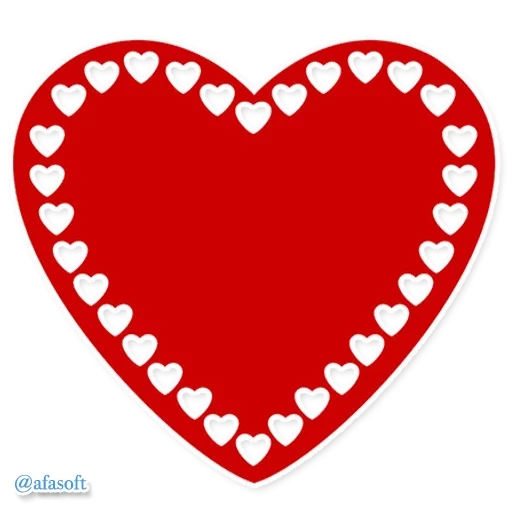 forme cardiaque, modèle de cœur, clipart cardiaque, le cœur est rouge, le cœur est un vecteur