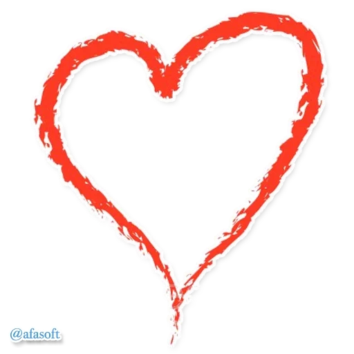 image, garder l'amour, le cœur est rouge, clipart cardiaque, le cœur est rouge