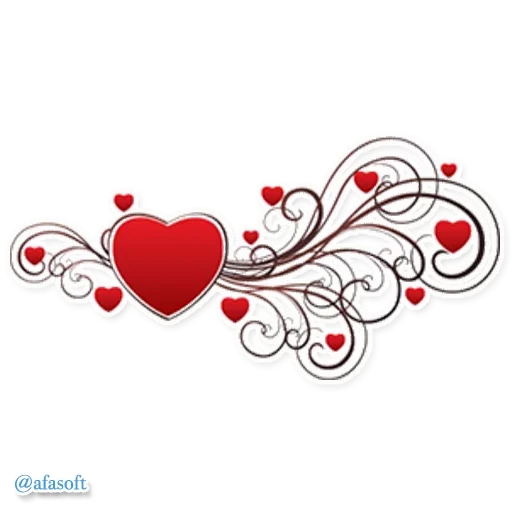 tatuaggio del cuore, disegno a forma di cuore, cuore rosso, vettore del cuore, cuori decorativi