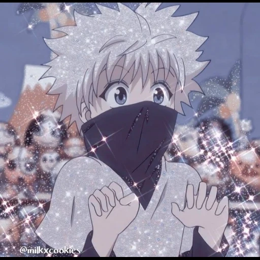 аниме, киллуа, killua, аниме клип, охотник х охотник 3