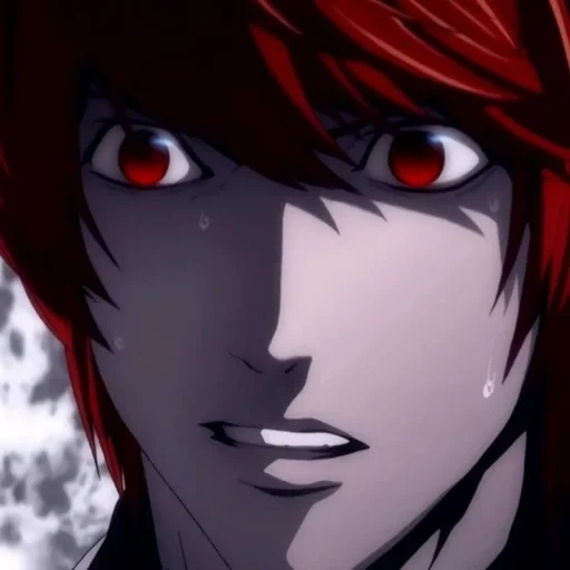 light yagami, death note, yagami light is evil, yagami light smirk, death note yagami light