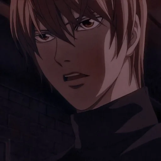 light yagami, death note, anime characters, kira death note, obsessed by anime characters yelled back
