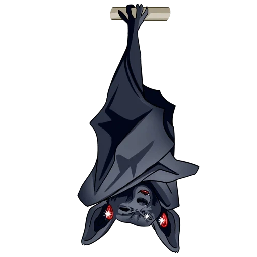 agatha, morcego, arte morcego, morcego pendurado, ilustração morcego