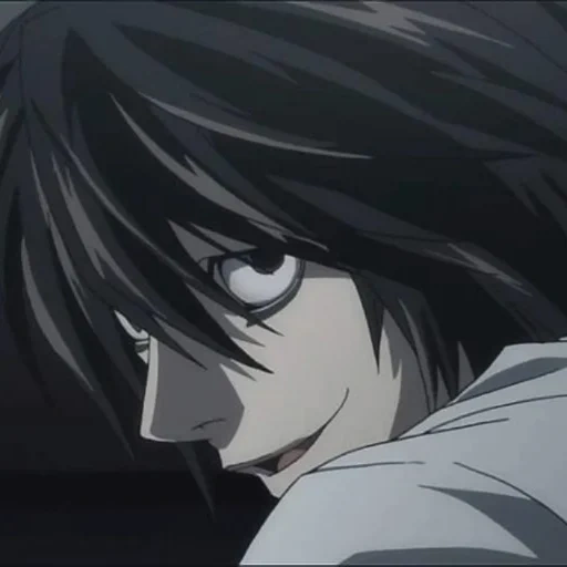 death note, l death notebook, death notebook l, l death notebook smile, ryazaki death notebook stills