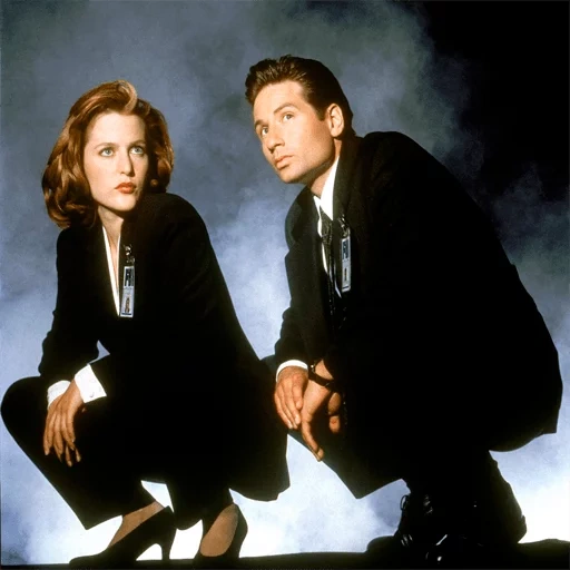 the x files, scully mulder, mulder and scully, confidential material, secret materials fight for the future