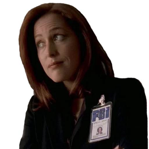 archivos x, mujer joven, dana scully, malder scully nunca más, scully secret materials