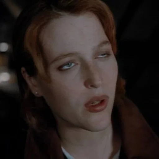 couleur, éclairage, les fichiers x, dana scully, visage humain