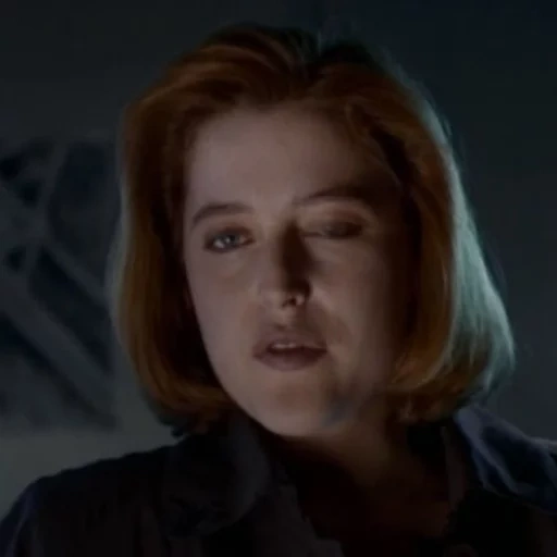 esculpido, archivos x, dana scully, gillian anderson, agente scully eyes