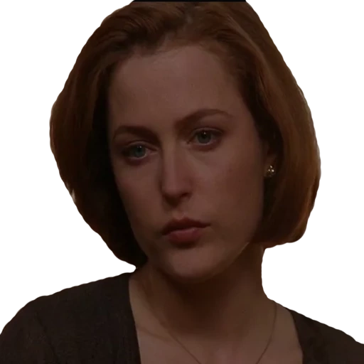 x fichiers, jeune femme, dana scully, gillian anderson, matériaux secrets de scully