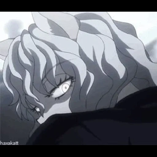 animação, neferpitou, personagem de anime, neferptu hunter, hunter x hunter neferpitou