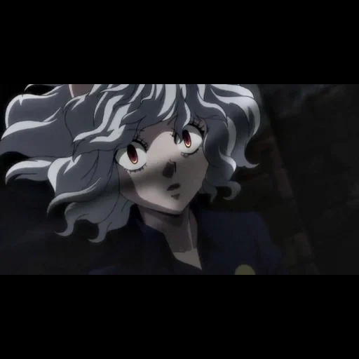 anime, neferpitou, nefipitu hunt, hunter x hunter 3, seri hunter x hunter 116