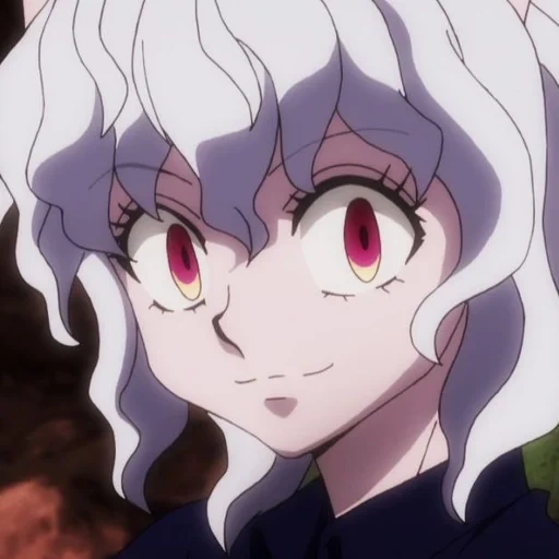 neferpitou, personajes de anime, cazador neferpit, cazador x cazador 3, bromas de anime cazador x cazador