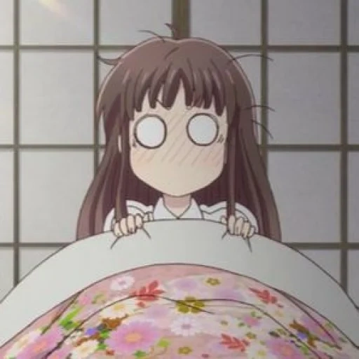 animation, figure, cartoon characters, fruit basket animation, tohru honda fruits basket