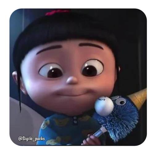 agnes, agnes, gif agnes jelek, agnes adalah gif jelek, kartun agnes jelek