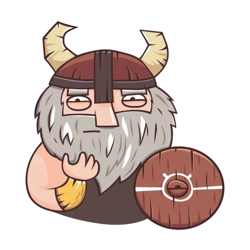 viking, vikings, emoji viking