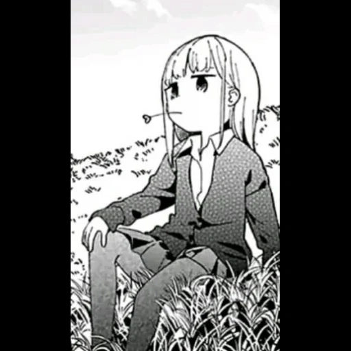 manga, manga gaia, douche manga manga, manga de la chanson elfienne anime, aharen-san wa hakarenai manga
