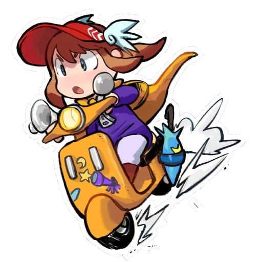 animação, a hat in time