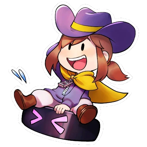 a hat in time, moustache fille a hat dans le temps