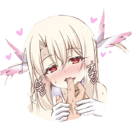 ahgau, ahegao animation, anime picture, aheko sticker