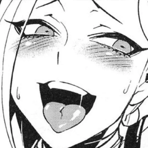 anime ahegao faces, ahegao anime, ahegao, ahegao drawing, the most popular ahegao