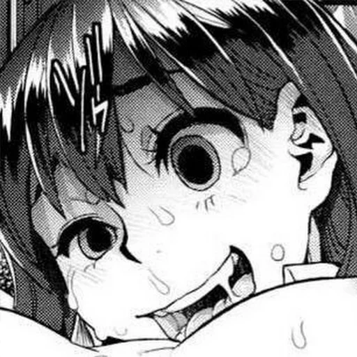 ahegao feis manga, anime ahegao manga, metamorfosis de mango ahegao, ahegao