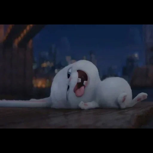 a vida secreta dos animais de estimação, a vida secreta dos animais de estimação, little life of pets rabbit, vida secreta de animais de estimação hare snowball, rabbit snowball last life of pets 1