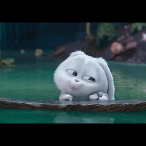 hare snowball, bola de neve de coelho, última vida de animais de estimação snowball, little life of pets rabbit, vida secreta de animais de estimação hare snowball