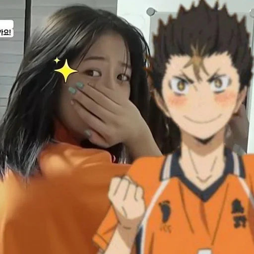 haikyuu, nishino yoshi, haikyuu nishinoya, anime charakter volleyball, screenshot von nishino volleyball