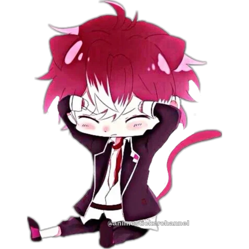 ayami sakagi, akiro sakagi, devil's darling in chibi, anime devil darling in chibi, anime chibi dämon fan ayato