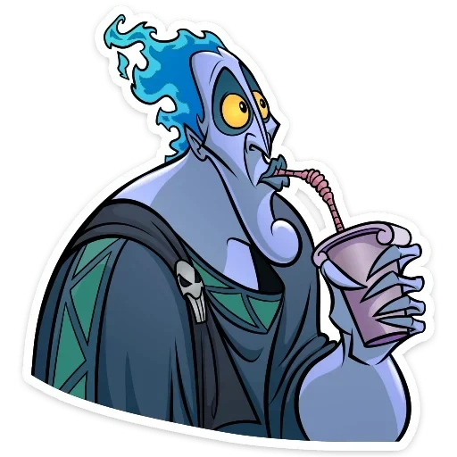 hades, cidade da disney, helix, imagem de personagem da disney