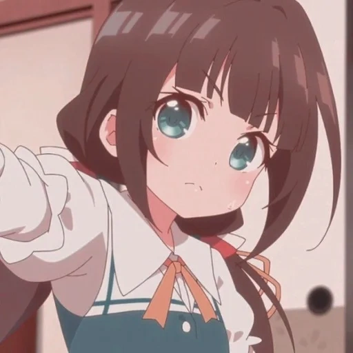 anime, anime girl, momen anime, anime ryuuou no oshigoto season 1, orang-orang tentang pekerjaan raja naga