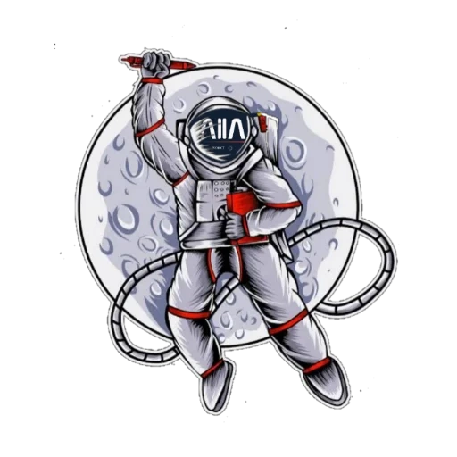 astronaut, космонавт арт, рисунок космонавта, космонавт иллюстратор, космонавт иллюстрация