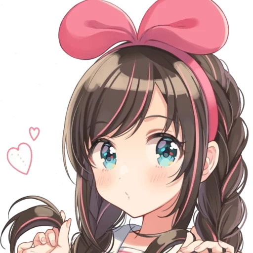 kizuna ai, kizuna ai, ji zongai, menina anime, animação kizuna ai