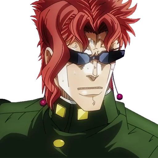 kakyoin, джоджо, какеин джоджо, джоджо вишня, наклейки джоджо какёин