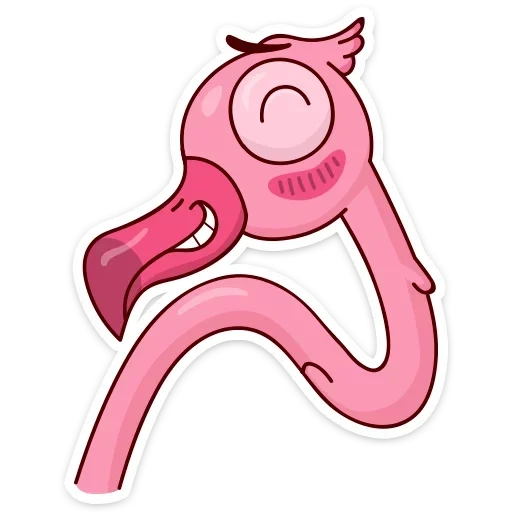 sebuah mainan, ayo oden, flamingo, flamingo ayo, flamingo emoji