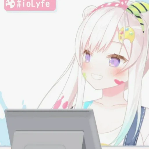 anime, anime, hololive id, iofi hololive, airani iofifteen channel hololive-id