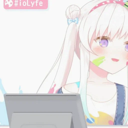 anime, anime banner, iofi hololive, airani iofifteen channel hololive-id