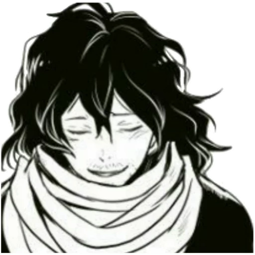 aize, aizeshotan, aizawa mostra fak, adolescente aizawshota, aizawa shota preto e branco